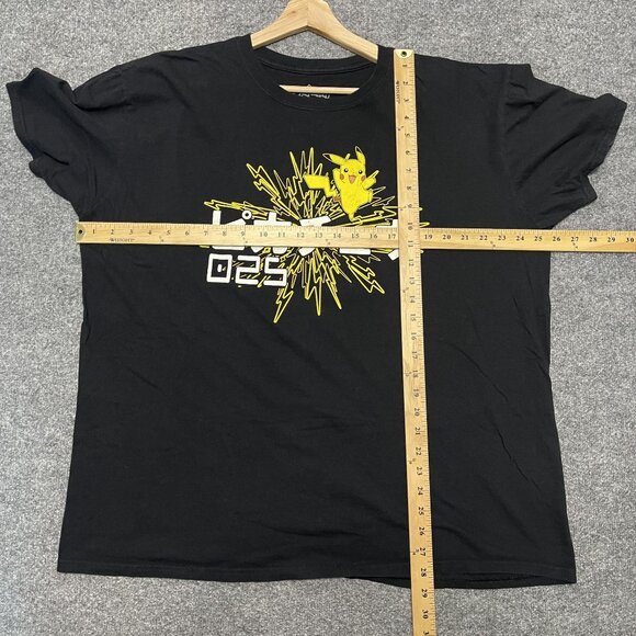Pokemon Think Geek 2018 Men’s Black T Shirt Size 2X Japanese Lettering - Picture 5 of 5